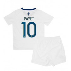 Olympique de Marseille Dimitri Payet #10 Hemmaställ Barn 2022-23 Korta ärmar (+ Korta byxor)